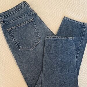 AG Adriano Goldschmied Straight Leg Blue Jeans